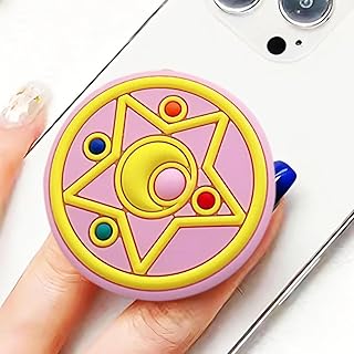 Cute Moon and Star Phone Grip for Women