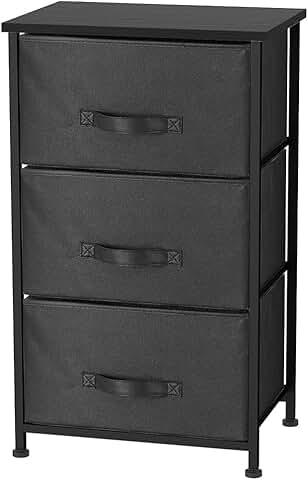 Black Cubicle Storage Organizer for Clothes and Supplies