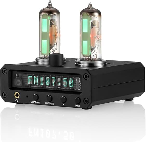 Stereo Headphone Amplifier with Sound Level Indicator and FM Radio