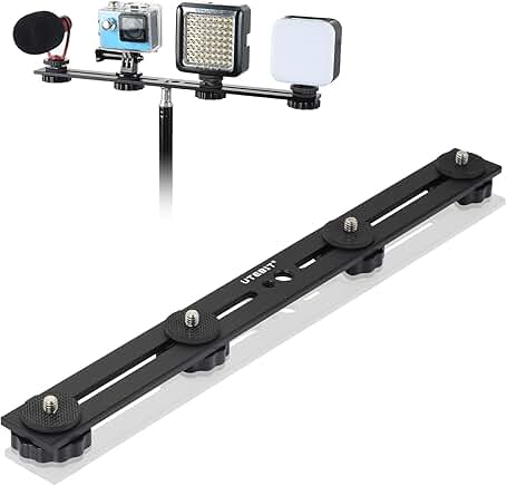 13-inch Dual Camera Flash Bracket Extension Bar