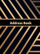 Large Print Address Book with Alphabetical Tabs