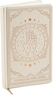 Bound Journal Notebook with 256 Lined Pages and Ribbon Marker