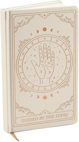 Bound Journal Notebook with 256 Lined Pages and Ribbon Marker