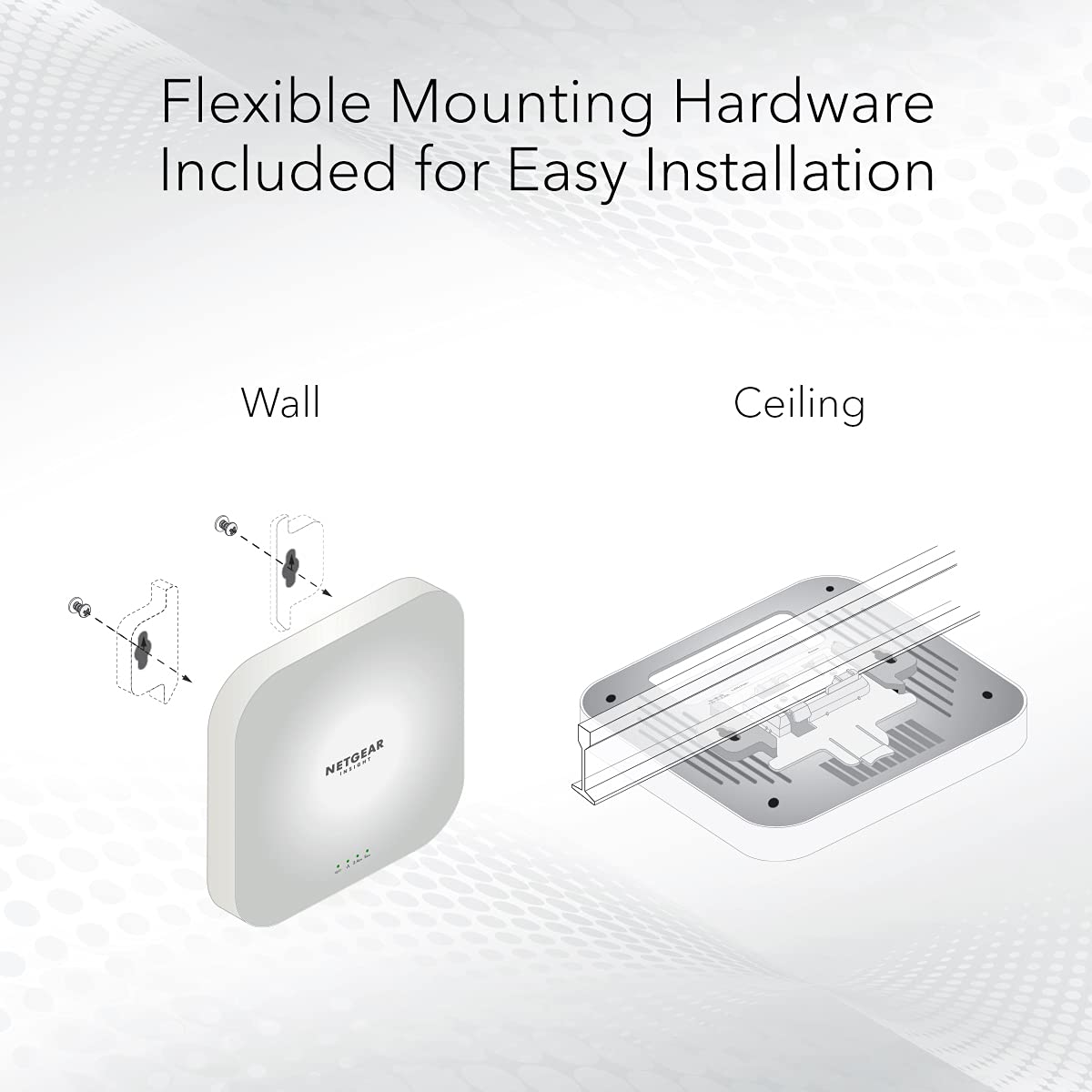 Cloud Managed Wireless Access Point (WAX620) - WiFi 6 Dual-Band AX3600 Speed | Up to 256 Client Devices | 802.11ax | Insight Remote Management | PoE+ Powered or AC Adapter (not Included)