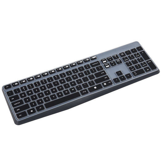 Black keyboard cover for wireless keyboard