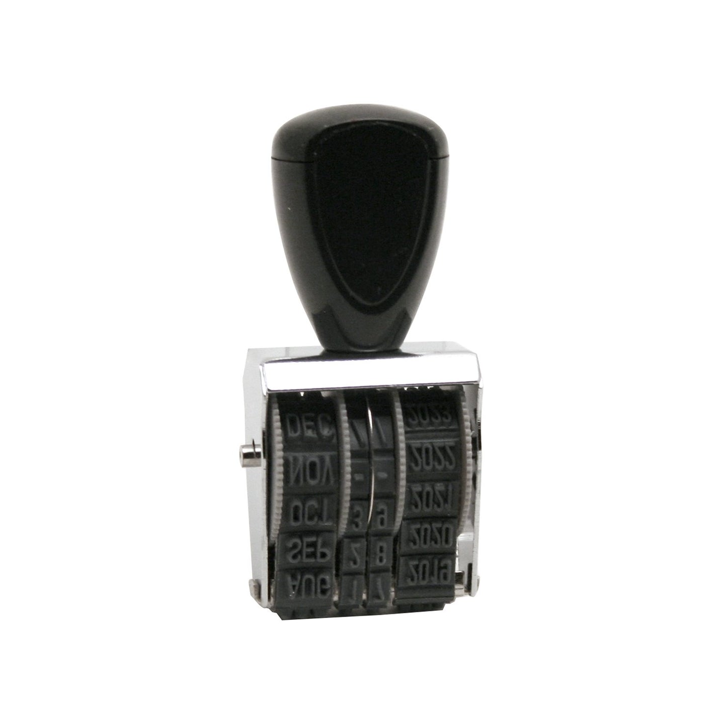Traditional Rubber Date Stamp, 1.5 Size, Black