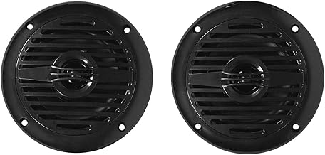 Marine 4-Inch Waterproof Boat Speakers, 200W