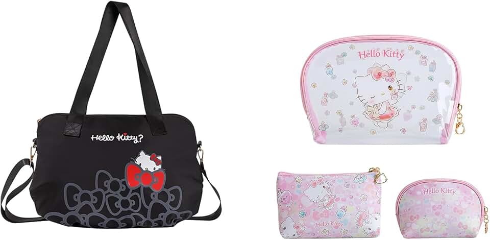 Waterproof Clear Cosmetic Bag with Brush Holder, 3-Pack