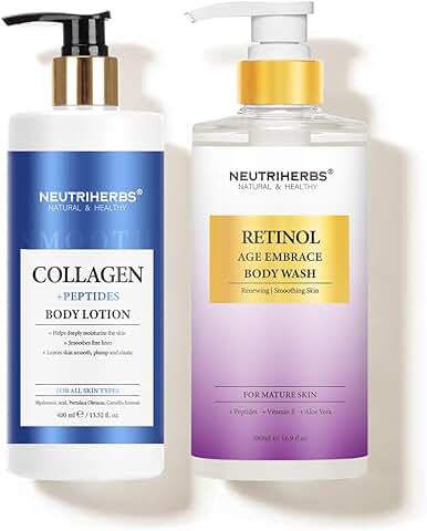 Body Wash and Lotion for Aging Skin