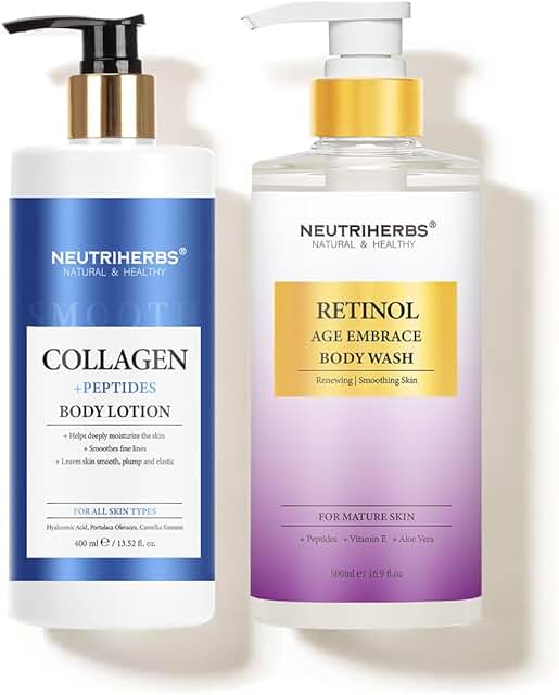 Body Wash and Lotion for Aging Skin
