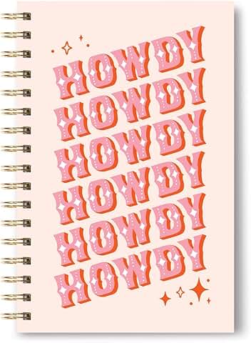 Medium Spiral Notebook for School and College