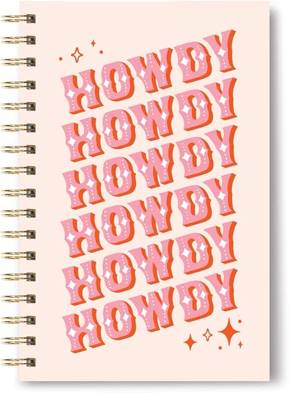 Medium Spiral Notebook for School and College