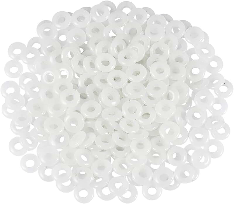 White Jade Beads for Jewelry Making, 4x14mm, Pack of 15