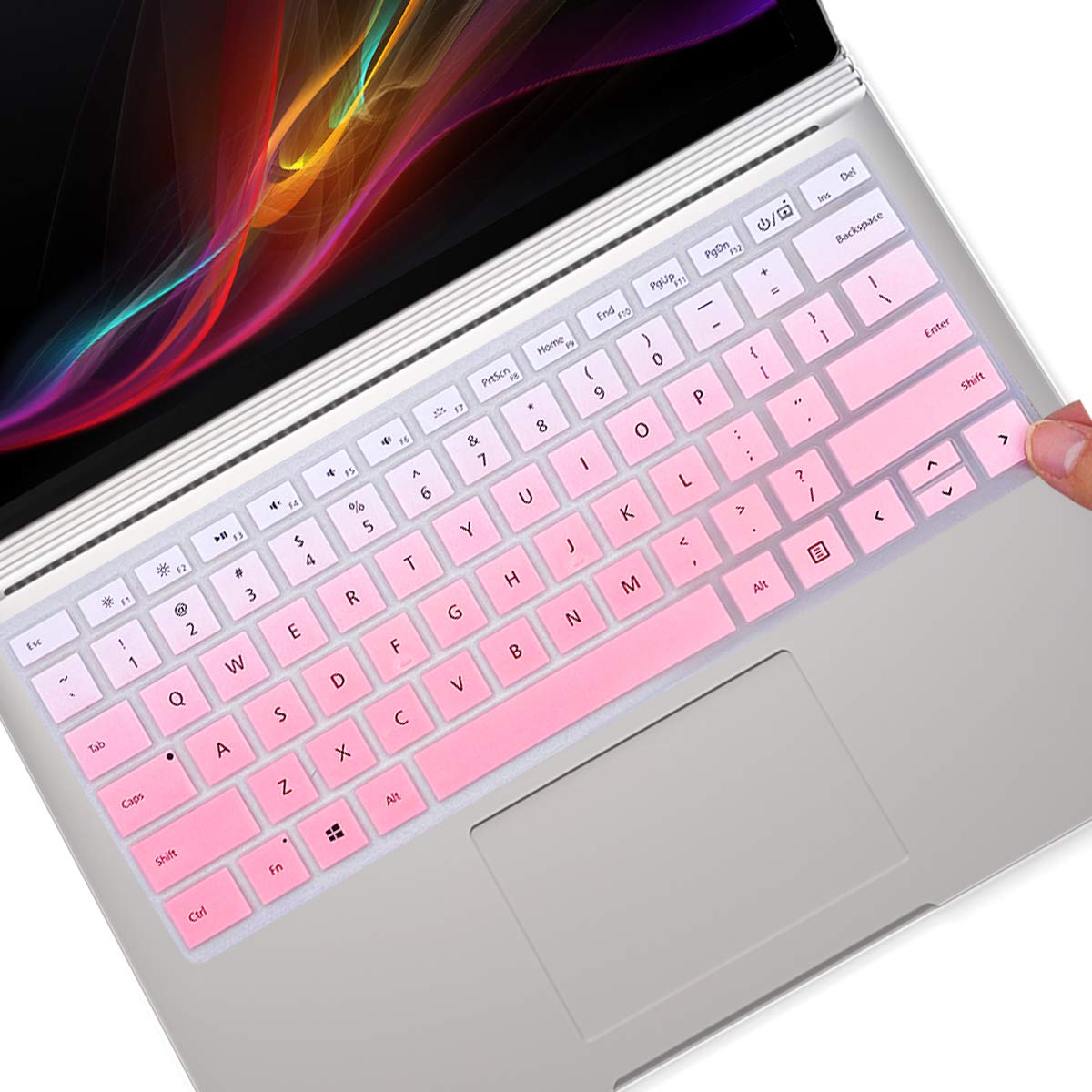 Pink Keyboard Cover for Laptop 13.5" and 15"