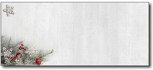 Woodsy Pine Envelopes, 80 Count