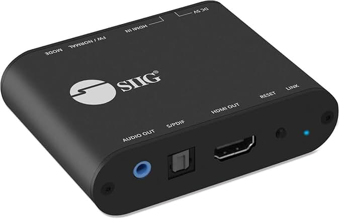 HDMI 2.0 Audio Extractor 4K HDR ARC Toslink SPDIF 3.5mm