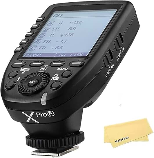 Wireless Flash Trigger with High Speed Sync and Large Screen