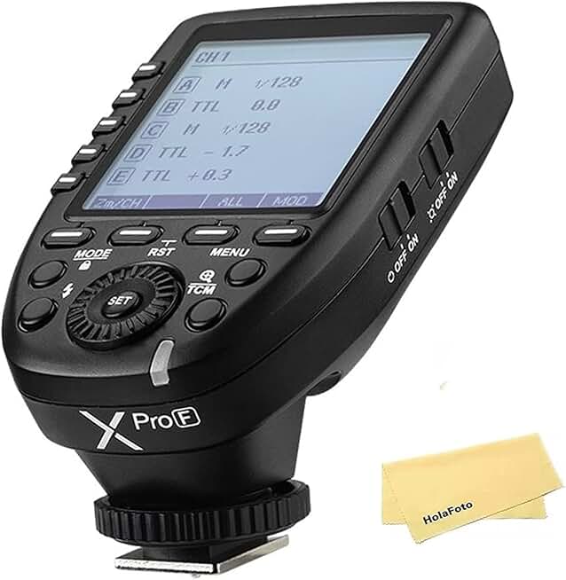 Wireless Flash Trigger with High Speed Sync and Large Screen