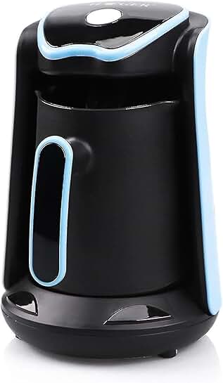 Electric Turkish Arabic Greek Coffee Maker, 1-4 Cups