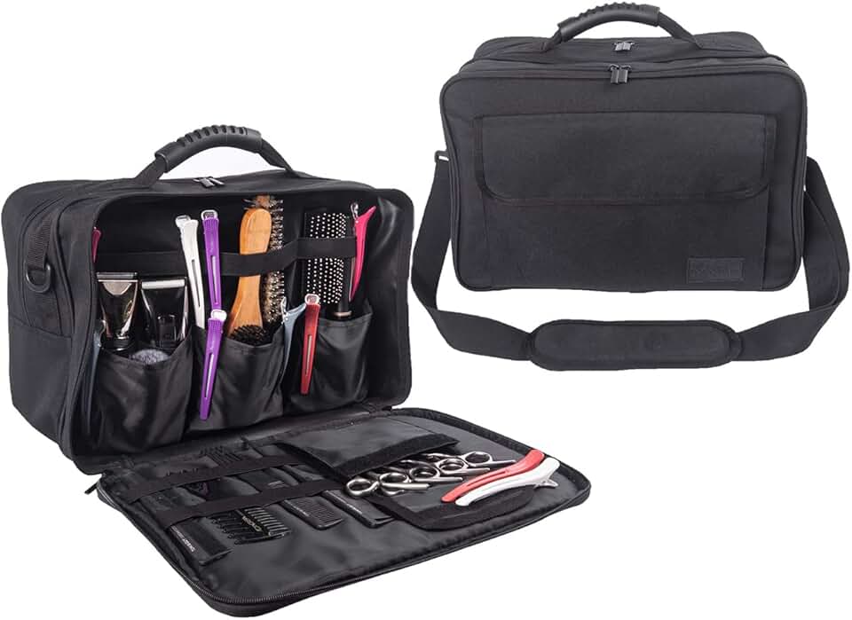 Large Capacity Hairdressing Tool Bag for Salon and Travel