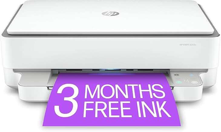 Wireless color all-in-one printer with free ink