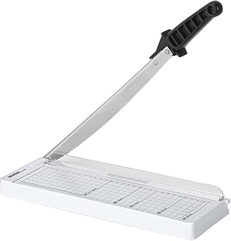 Heavy Duty Paper Cutter, 15.6 x 8.8 inches, 8 Sheets