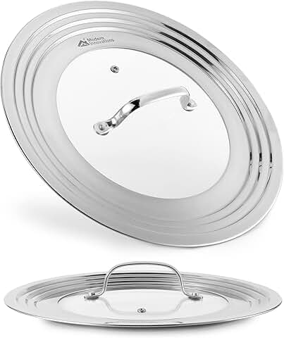 Universal Tempered Glass Lid for Pots and Pans