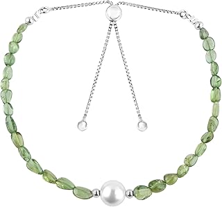 Plain Natural Gemstone Beads Bracelet