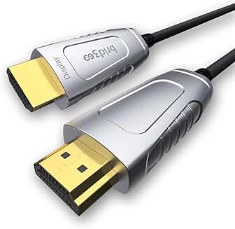 65ft High-Speed 8K HDMI 2.1 Fiber Optic Cable