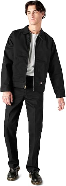 Black Unlined Eisenhower Jacket, Size 3X