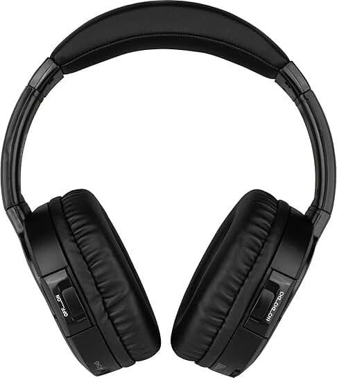 Noir Premium Silent Disco Headphones