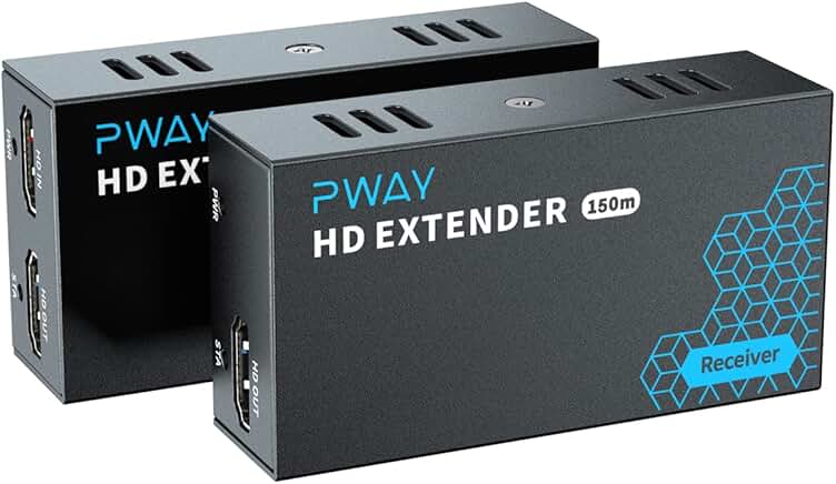 HDMI Extender 500ft Over Ethernet No Delay