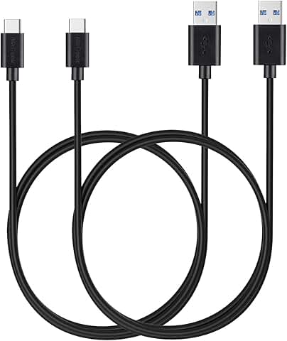 2-Pack 3.3ft USB Type C to USB 3.0 Cables