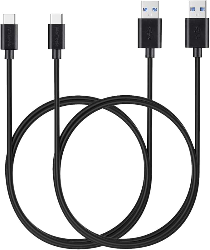 2-Pack 3.3ft USB Type C to USB 3.0 Cables