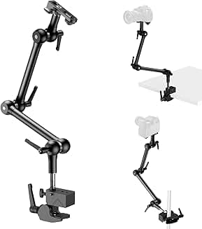 20.4" Magic Arm Mounting Kit with Clamp and Screw Adapter