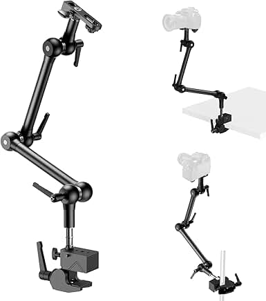 20.4" Magic Arm Mounting Kit with Clamp and Screw Adapter