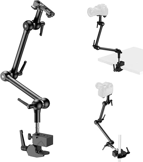20.4" Magic Arm Mounting Kit with Clamp and Screw Adapter