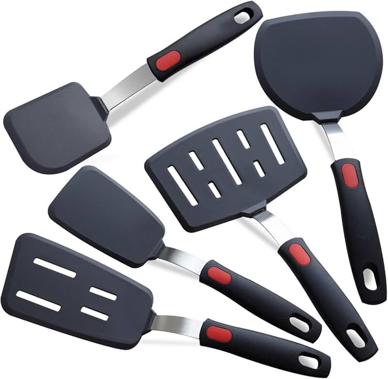 Titanium Cooking Spatula Set, 2 Pieces
