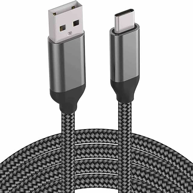 10FT Nylon USB C Cable for Fast Charging