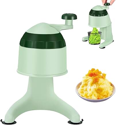Manual Snow Cone and Ice Shaver Machine