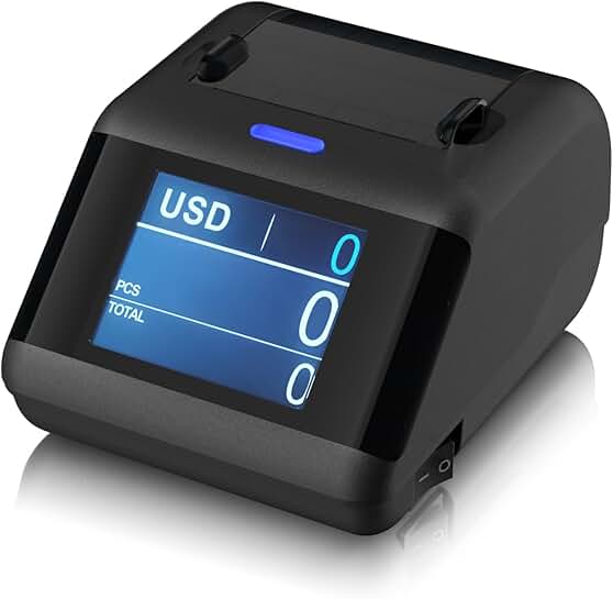 Thermal Printer for Money Counter with RJ-11 Connection