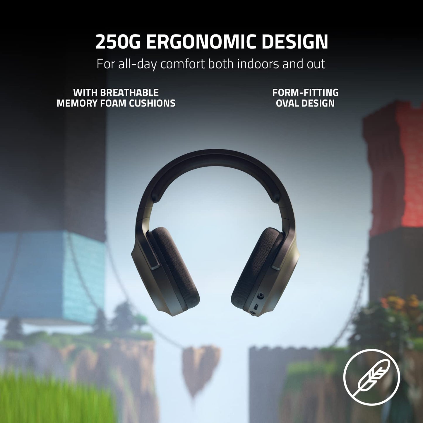 Barracuda X Wireless Gaming & Mobile Headset (PC, Playstation, Switch, Android, iOS): 2022 Model - 2.4GHz Wireless + Bluetooth - Lightweight 250g - 40mm Drivers - 50 Hour Battery - Black