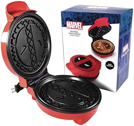 Deadpool Waffle Maker with Merc Mouth Design