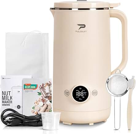 8-in-1 Nut Milk Maker for Homemade Beverages