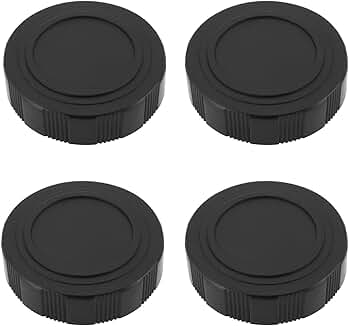 Set of four 32mm lens caps for binoculars and telescopes