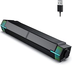 Bluetooth Computer Speakers with RGB Lighting