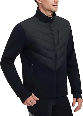 Lightweight Windproof Puffer Jacket for Men