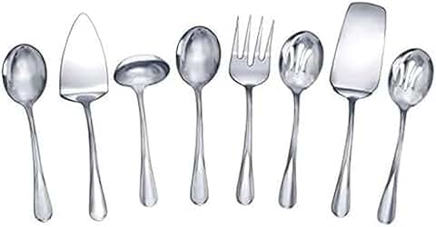 8-Piece Stainless Steel Serving Set