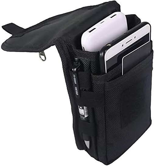 Multi-Purpose Cell Phone Belt Pouch for Men
