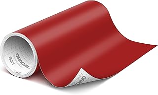 Matte Dark Red Vinyl Roll for Crafts and Decals